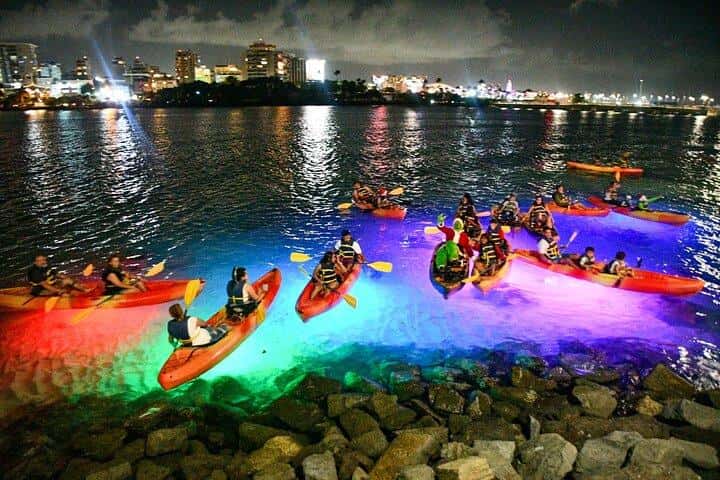 Kayak LED de la ciudad de Condado